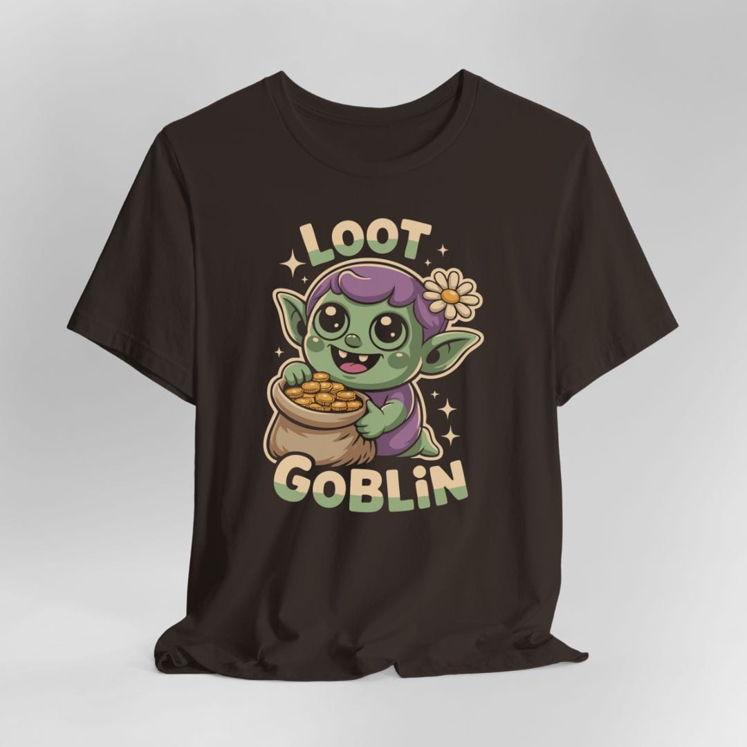 Printify T-Shirt Loot Goblin Shirt