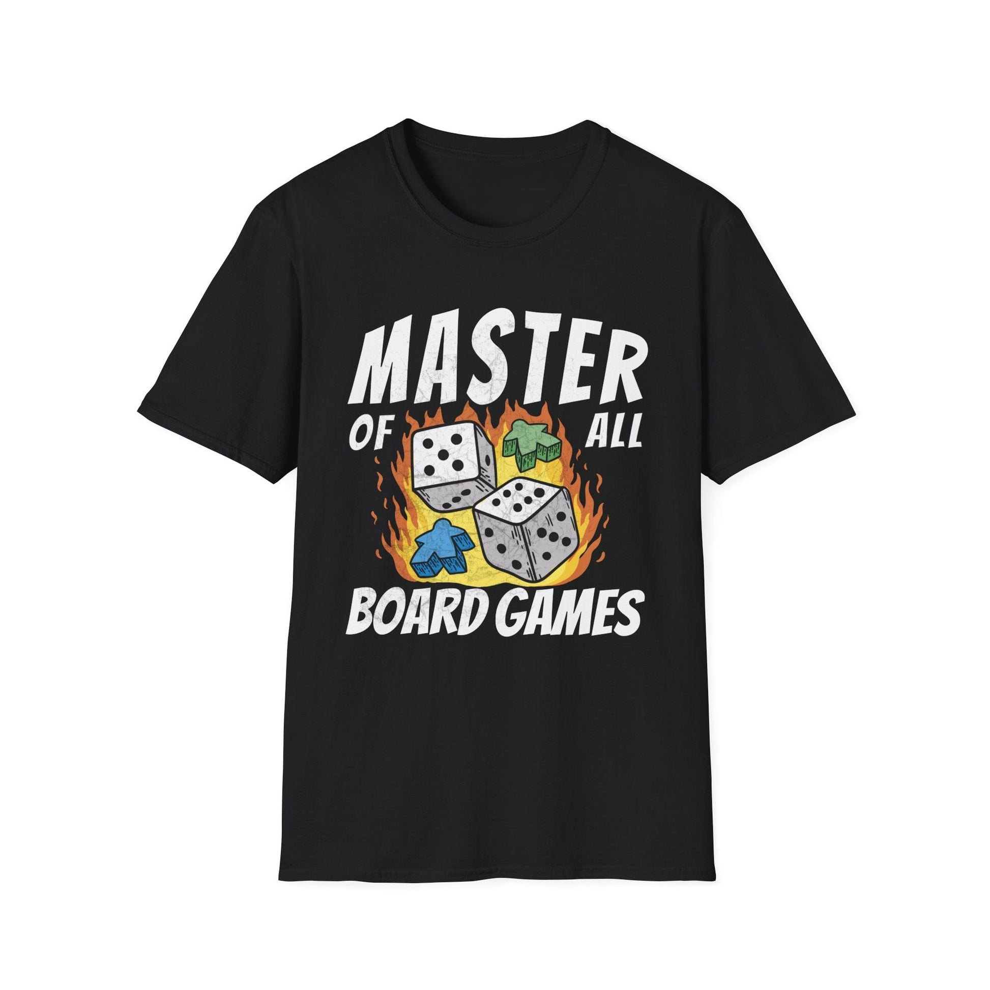 Printify T-Shirt Black / S Master of All Board Games Unisex T-shirt