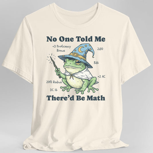 Printify T-Shirt Math D&D T-Shirt
