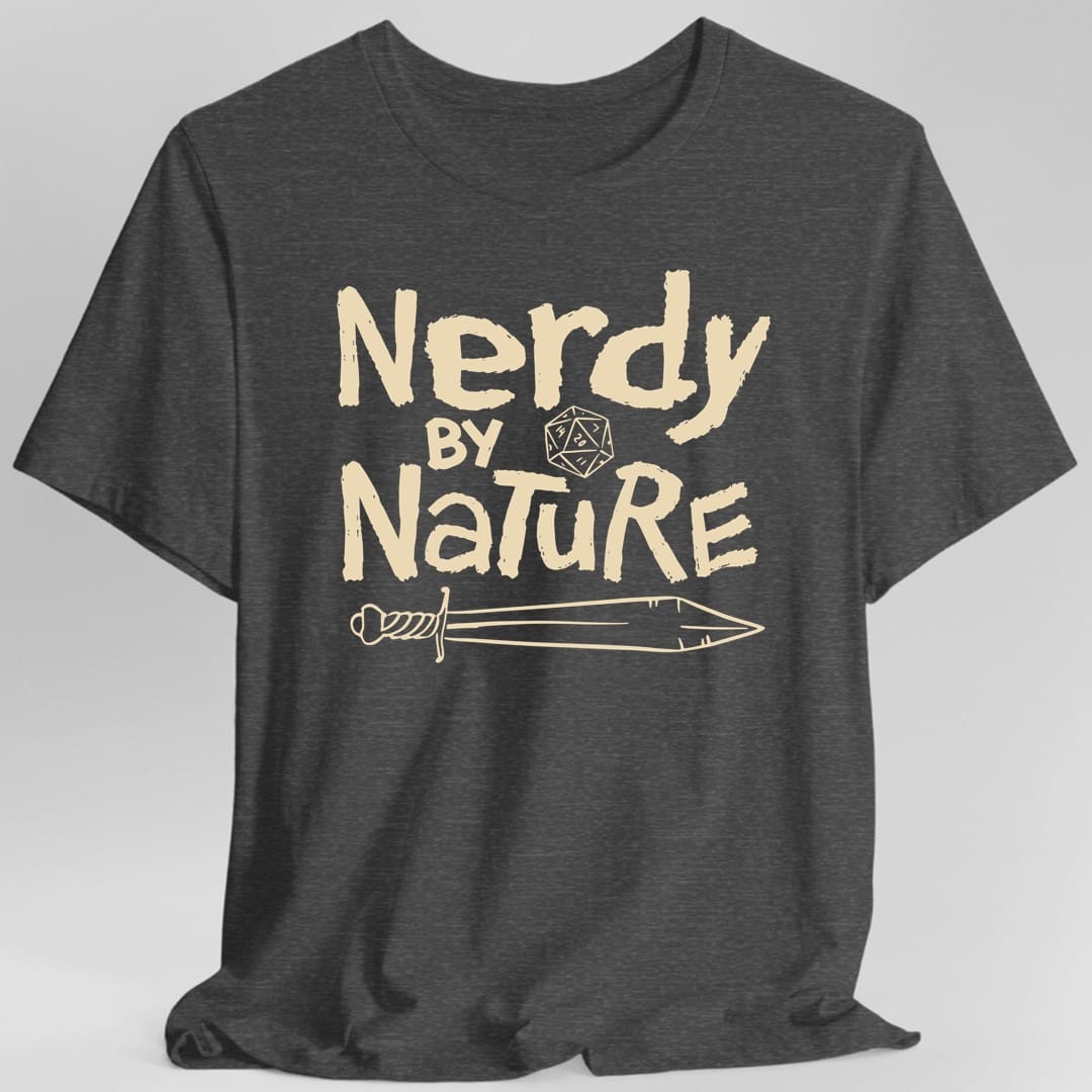 Printify T-Shirt Dark Heather / S Nerdy By Nature T-Shirt