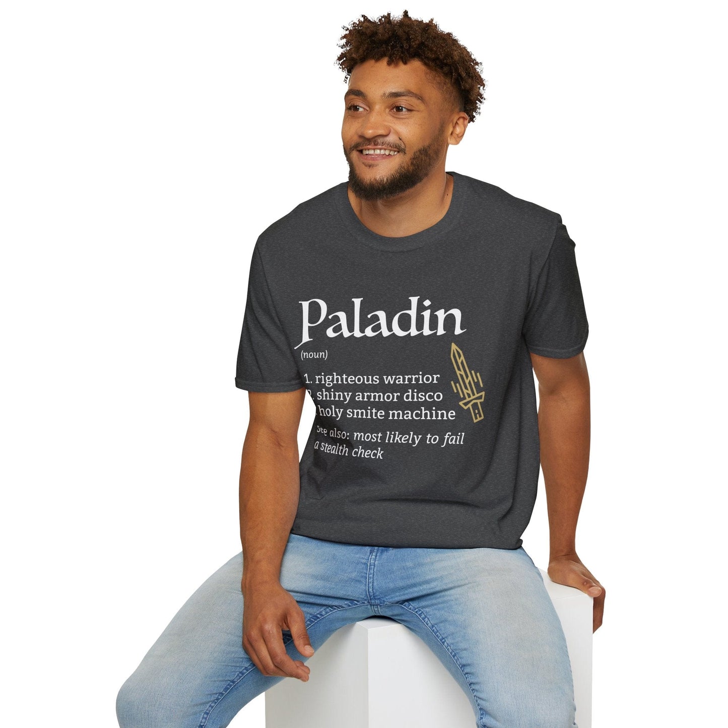 Printify T-Shirt Paladin Class Definition T-Shirt