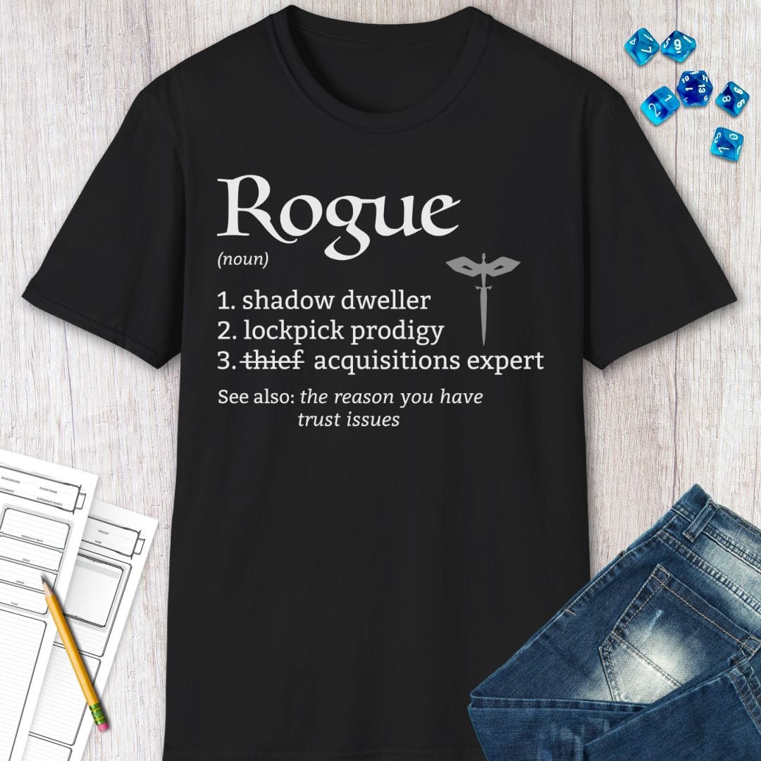 Printify T-Shirt Rogue Class Definition T-Shirt