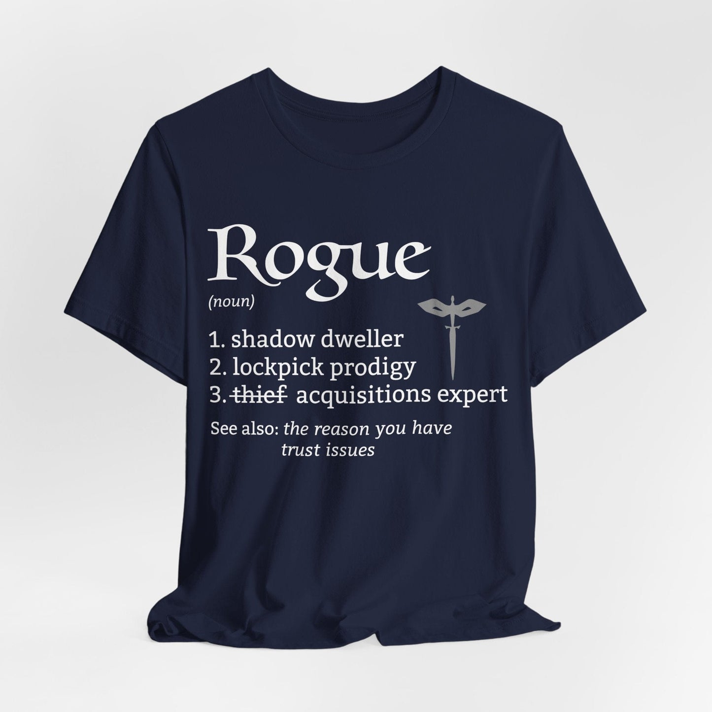 Printify T-Shirt Navy / S Rogue Class Definition T-Shirt