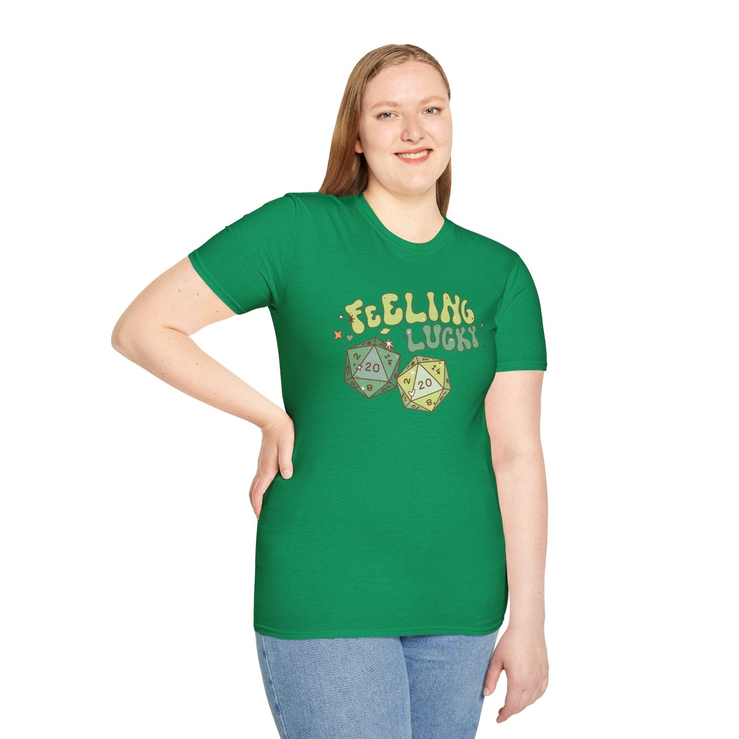 Printify T-Shirt St. Patricks Day DnD Shirt