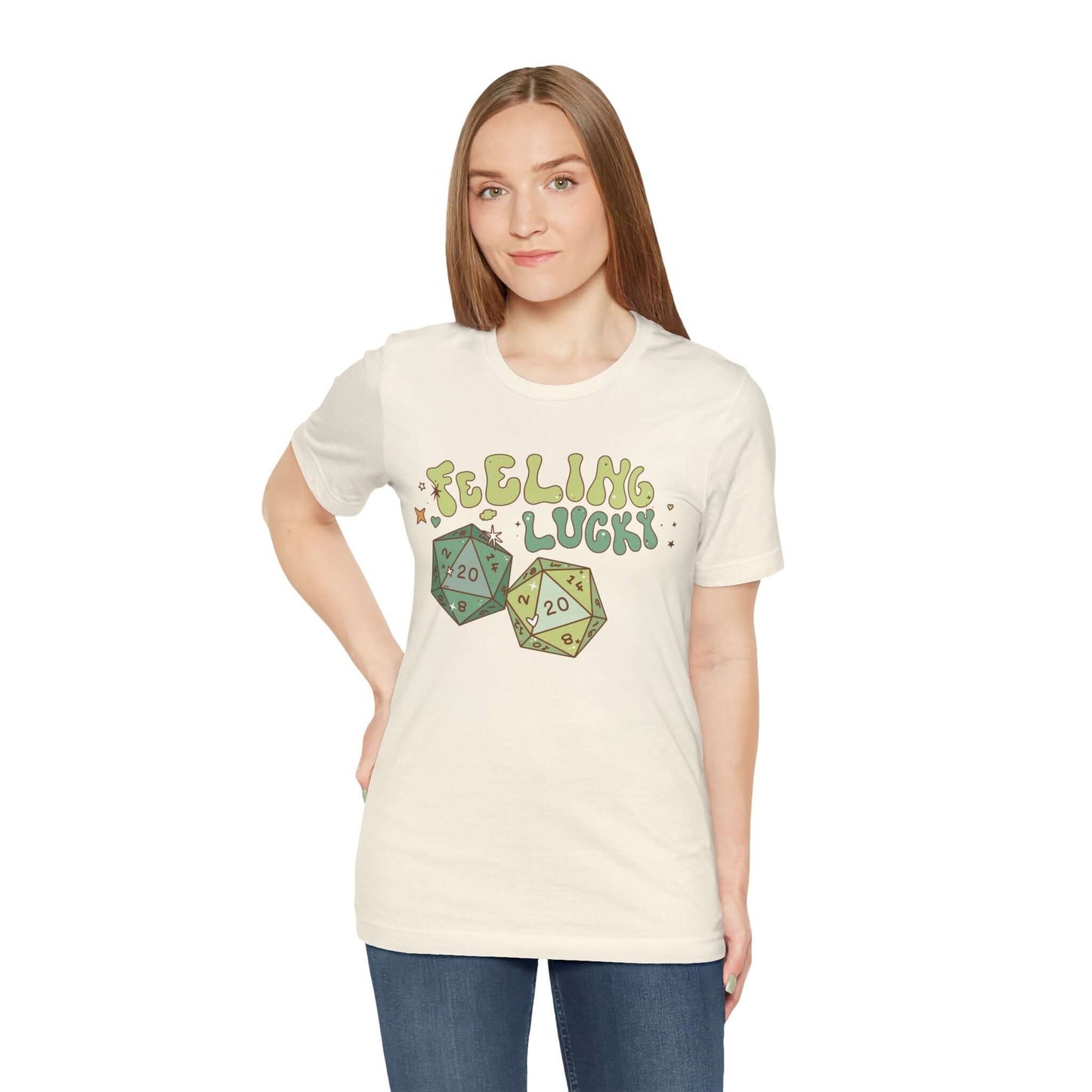 Printify T-Shirt St. Patricks Day DnD Shirt