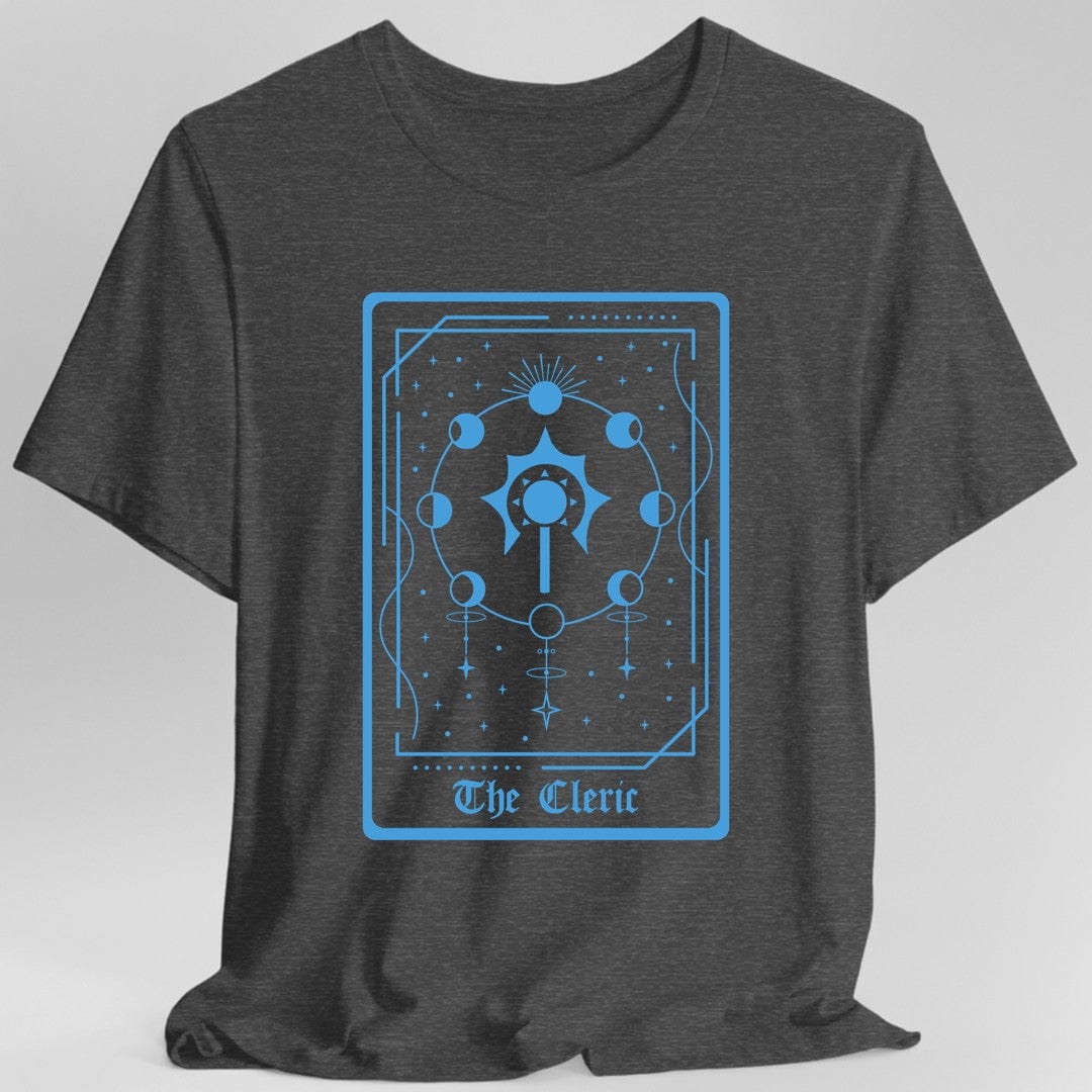 Printify T-Shirt Dark Heather / S The Cleric Tarot Card T-Shirt