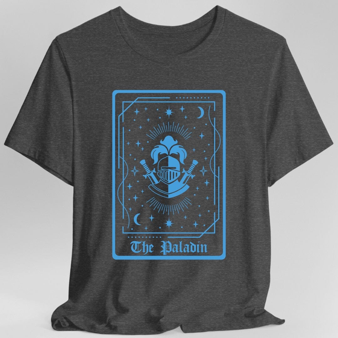 Printify T-Shirt Dark Heather / S The Paladin Tarot Card T-Shirt
