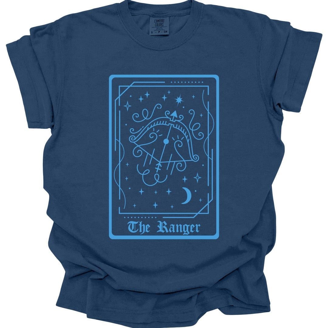 Printify T-Shirt True Navy / S The Ranger Tarot Card T-Shirt - Comfort Colors