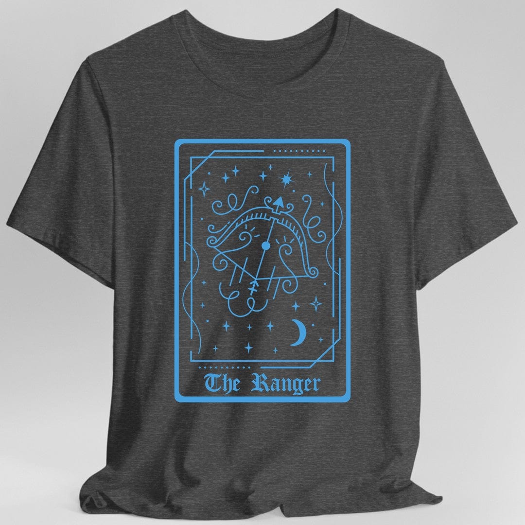 Printify T-Shirt Dark Heather / S The Ranger Tarot Card T-Shirt
