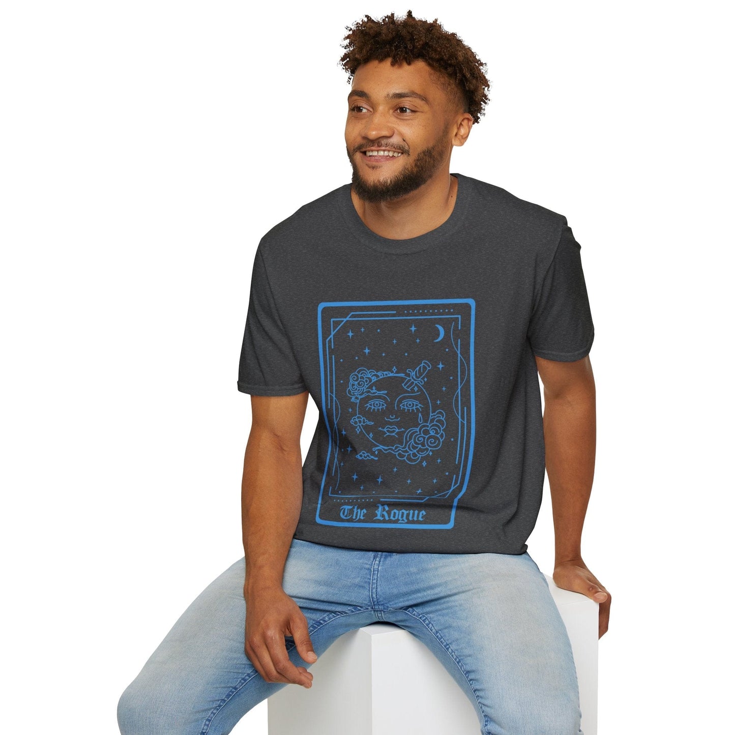 Printify T-Shirt The Rogue Tarot Card T-Shirt