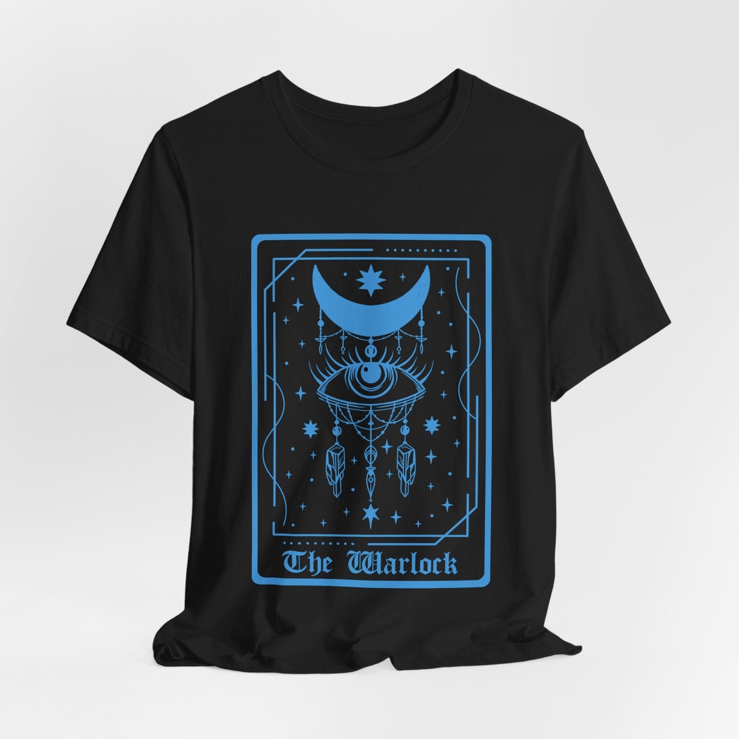 Printify T-Shirt Black / S The Warlock Tarot Card T-Shirt