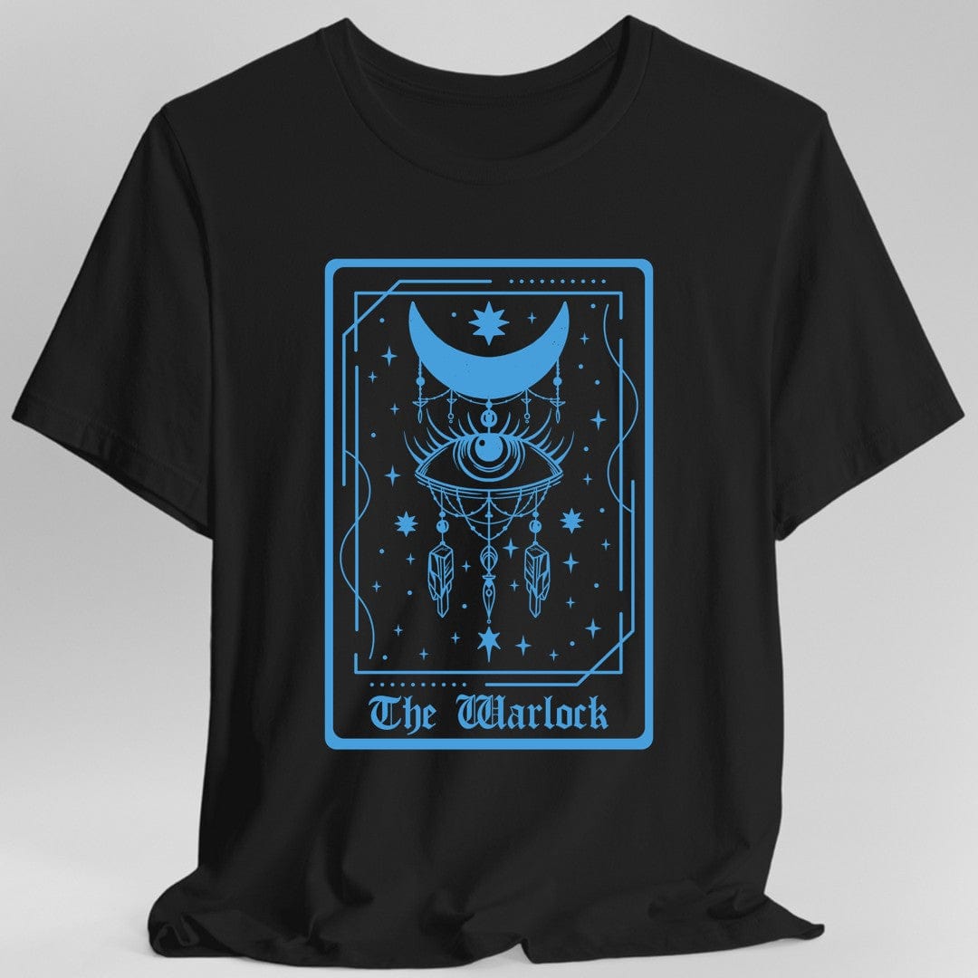 Printify T-Shirt Black / S The Warlock Tarot Card T-Shirt