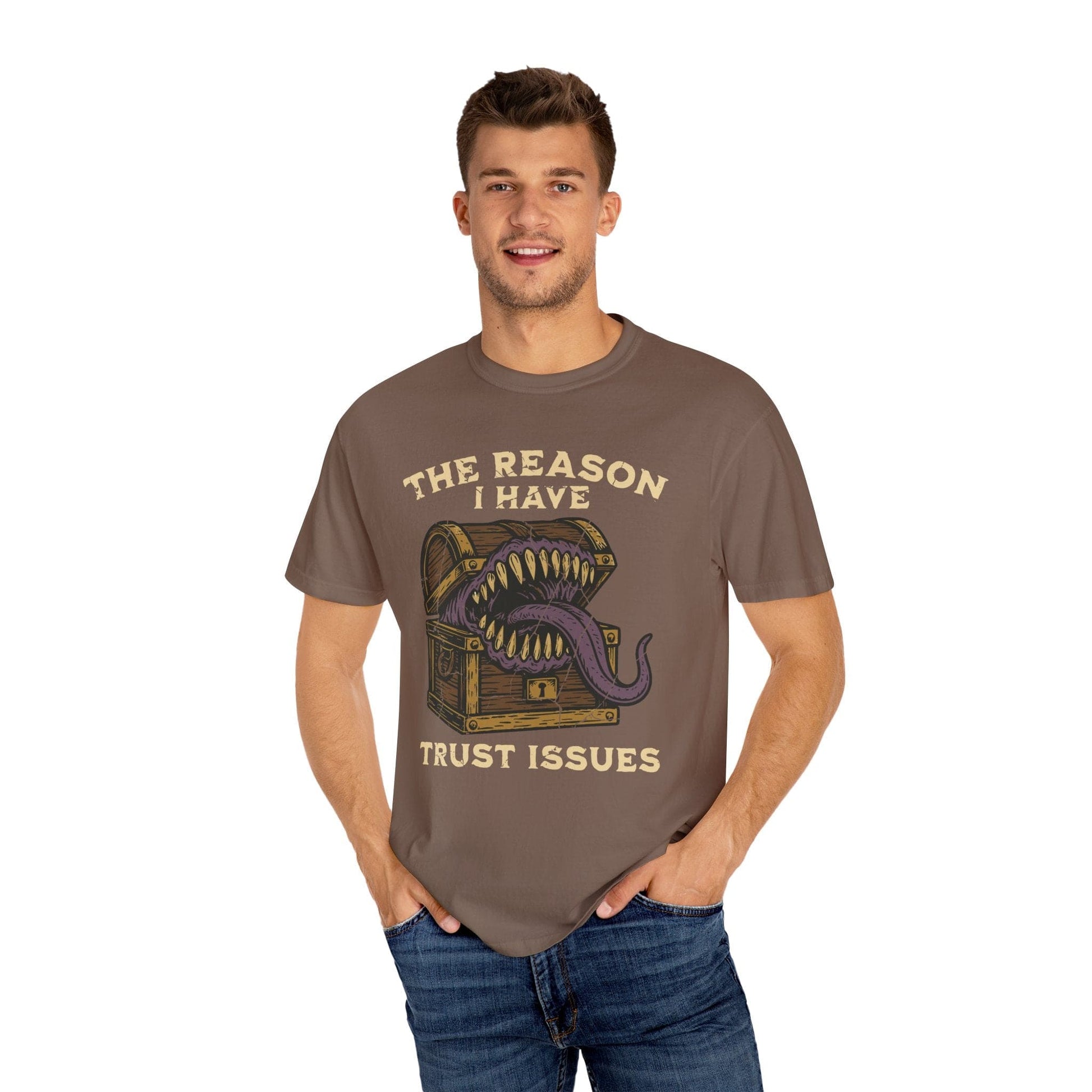 Printify T-Shirt Trust Issues Mimic Shirt - Comfort Colors
