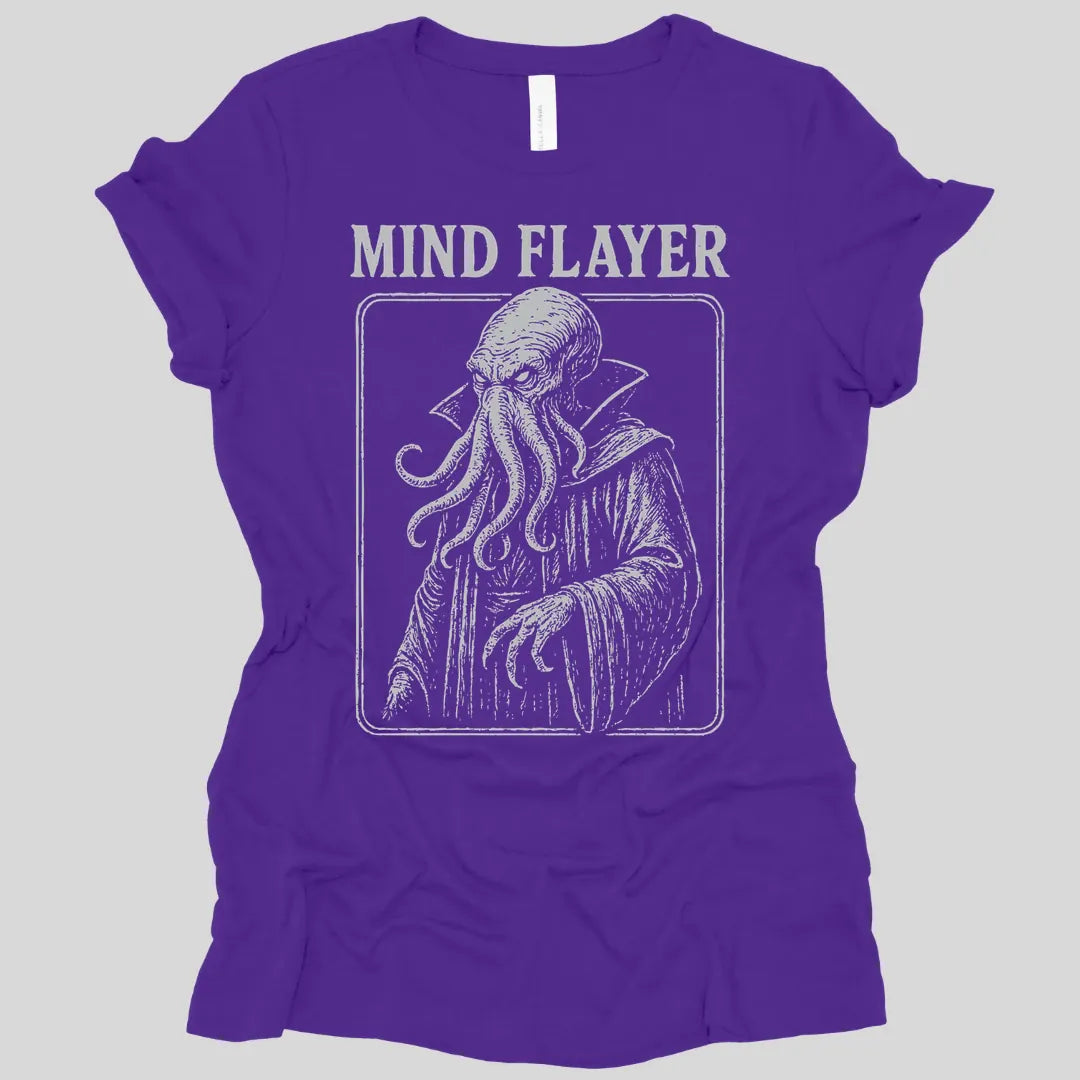 Printify T-Shirt Team Purple / S Vintage Mind Flayer Women's T-shirt