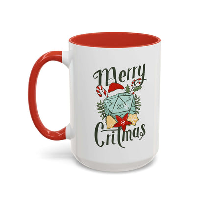 DnD Christmas Mug Size: 15oz Color: Red