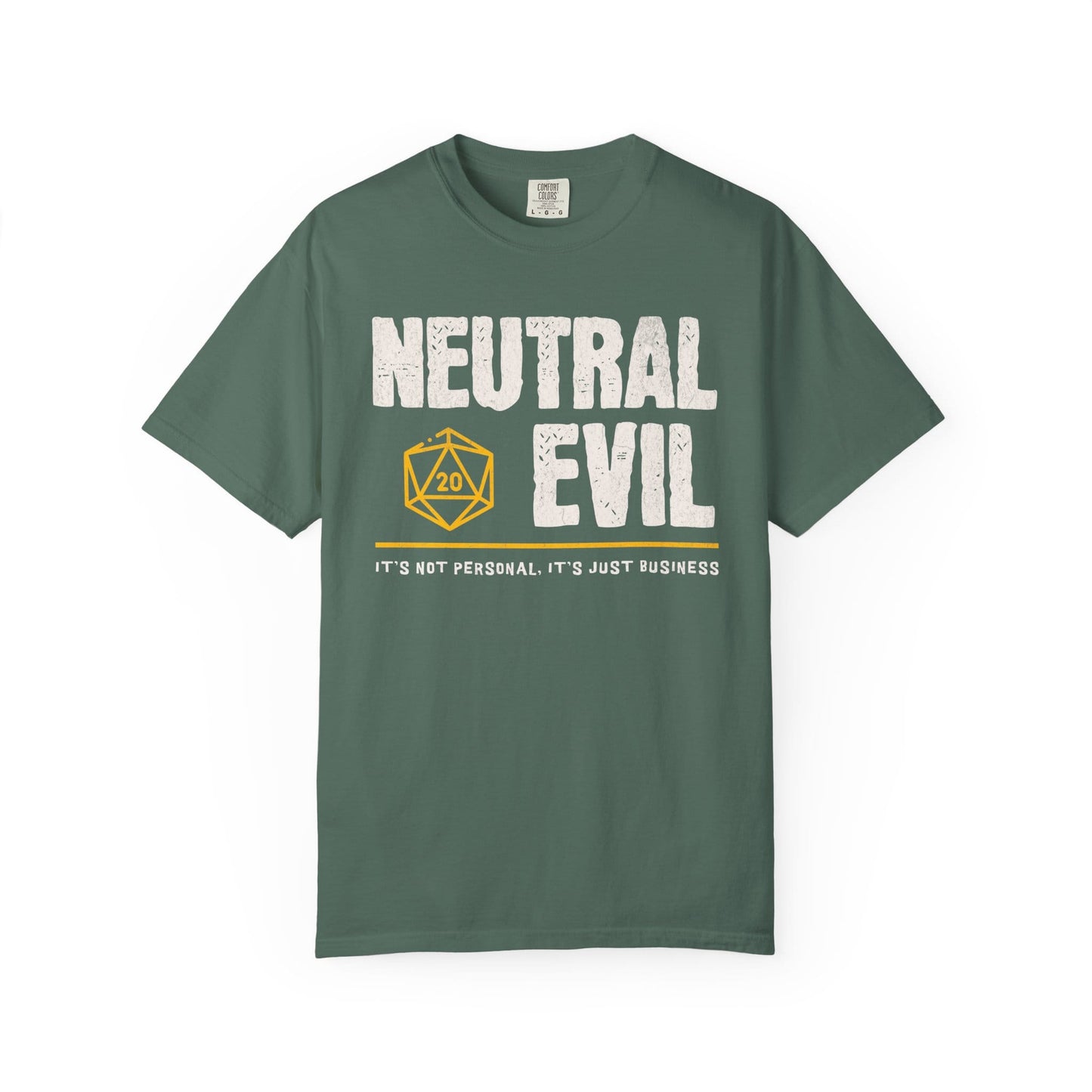 Neutral Evil Shirt - D&D Alignment T-shirt - Comfort Colors