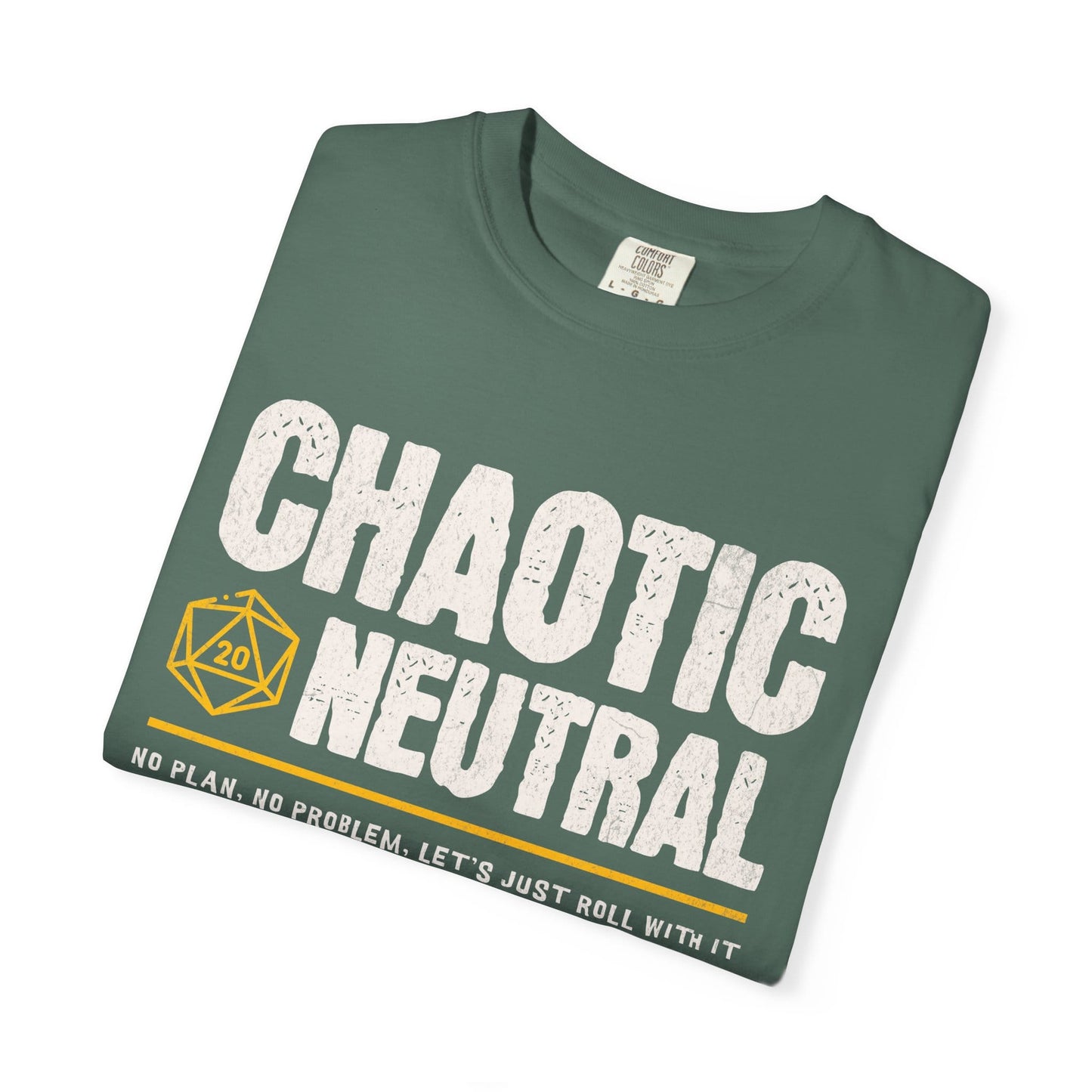 Chaotic Neutral Shirt - D&D Alignment T-shirt - Comfort Colors