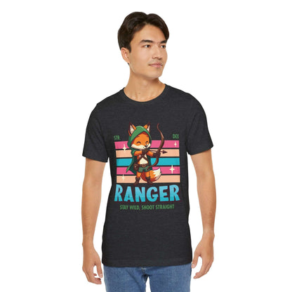 DnD Ranger Shirt - D&D Kawaii Class T-shirt Color: Baby Blue Size: S