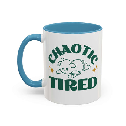 Chaotic Tired Goblin Mug Size: 11oz Color: Light Blue