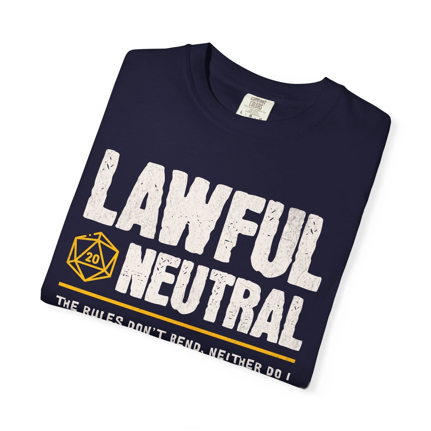 Lawful Neutral Shirt - D&D Alignment T-shirt - Comfort Colors