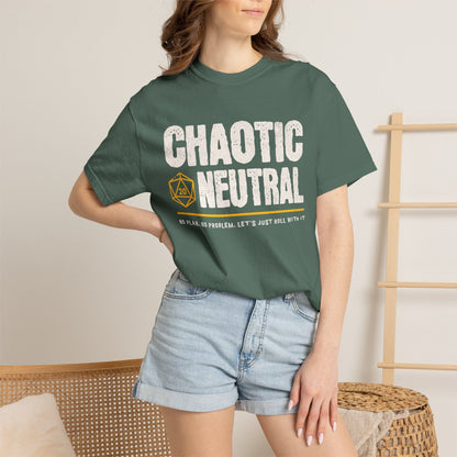 Chaotic Neutral Shirt - D&D Alignment T-shirt - Comfort Colors