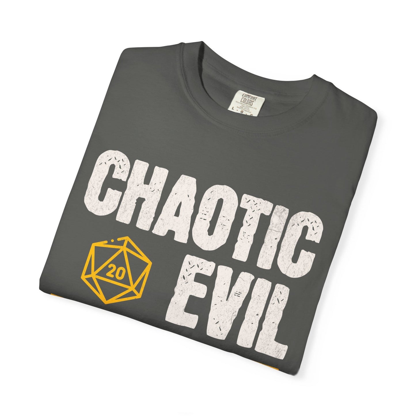 Chaotic Evil Shirt - D&D Alignment T-shirt - Comfort Colors