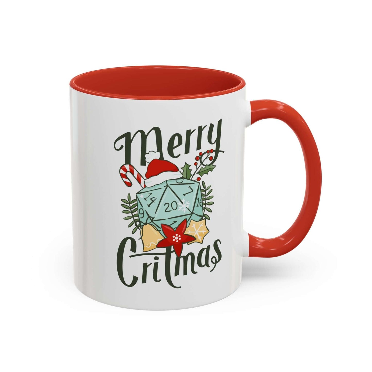 DnD Christmas Mug Size: 11oz Color: Red