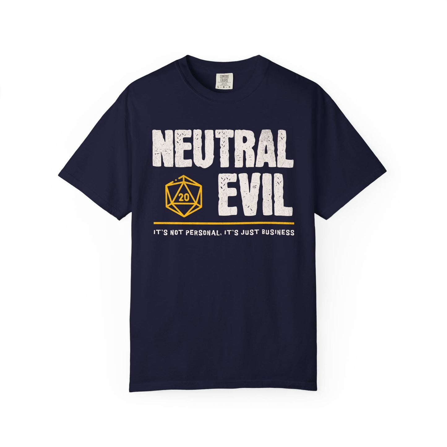 Neutral Evil Shirt - D&D Alignment T-shirt - Comfort Colors