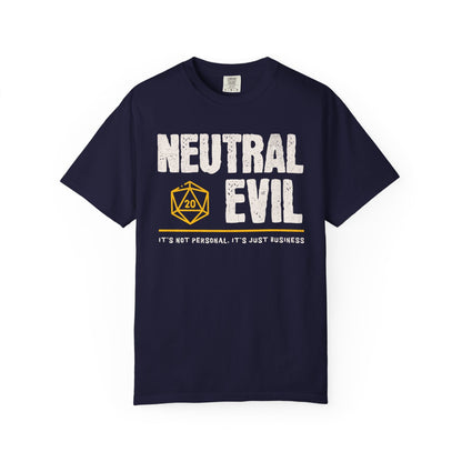 Neutral Evil Shirt - D&D Alignment T-shirt - Comfort Colors