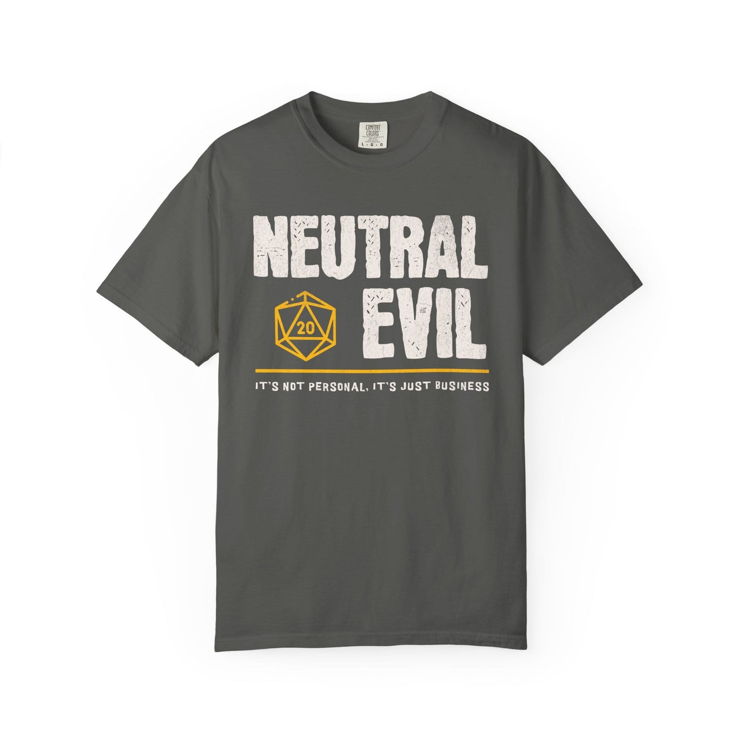 Neutral Evil Shirt - D&D Alignment T-shirt - Comfort Colors