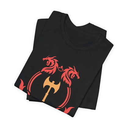 D&D Barbarian Class Emblem T-shirt Color: Black Size: S