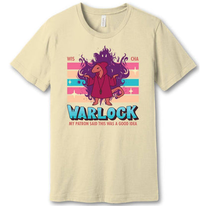 DnD Warlock Shirt - D&D Kawaii Class T-shirt