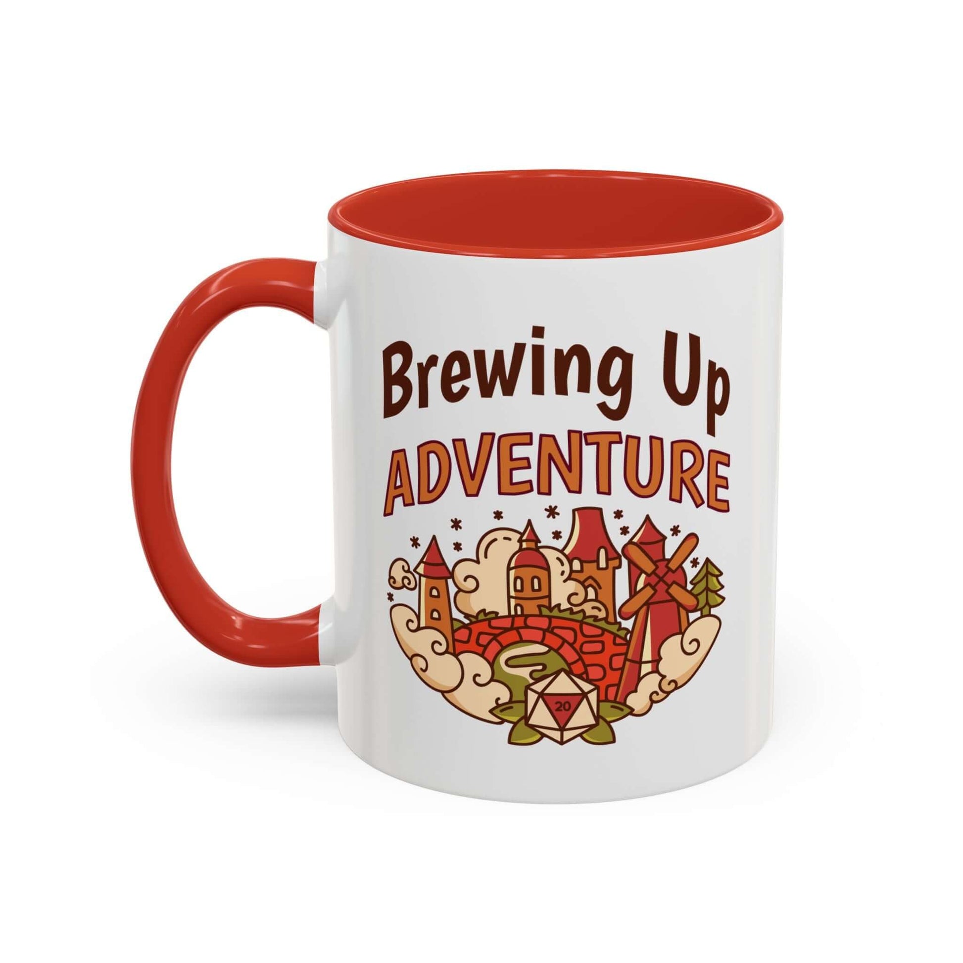 D&D DM Mug Brewing Up Adventure Size: 11oz Color: Black