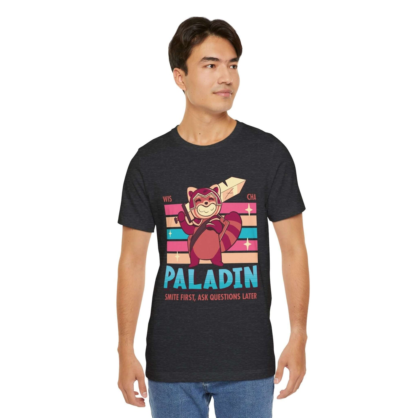 DnD Paladin Shirt - D&D Kawaii Class T-shirt Color: Baby Blue Size: S