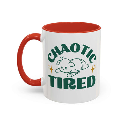 Chaotic Tired Goblin Mug Size: 11oz Color: Red