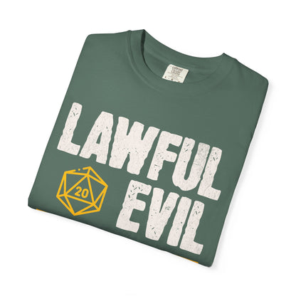 Lawful Evil Shirt - D&D Alignment T-shirt - Comfort Colors