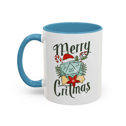 DnD Christmas Mug Size: 11oz Color: Light Blue