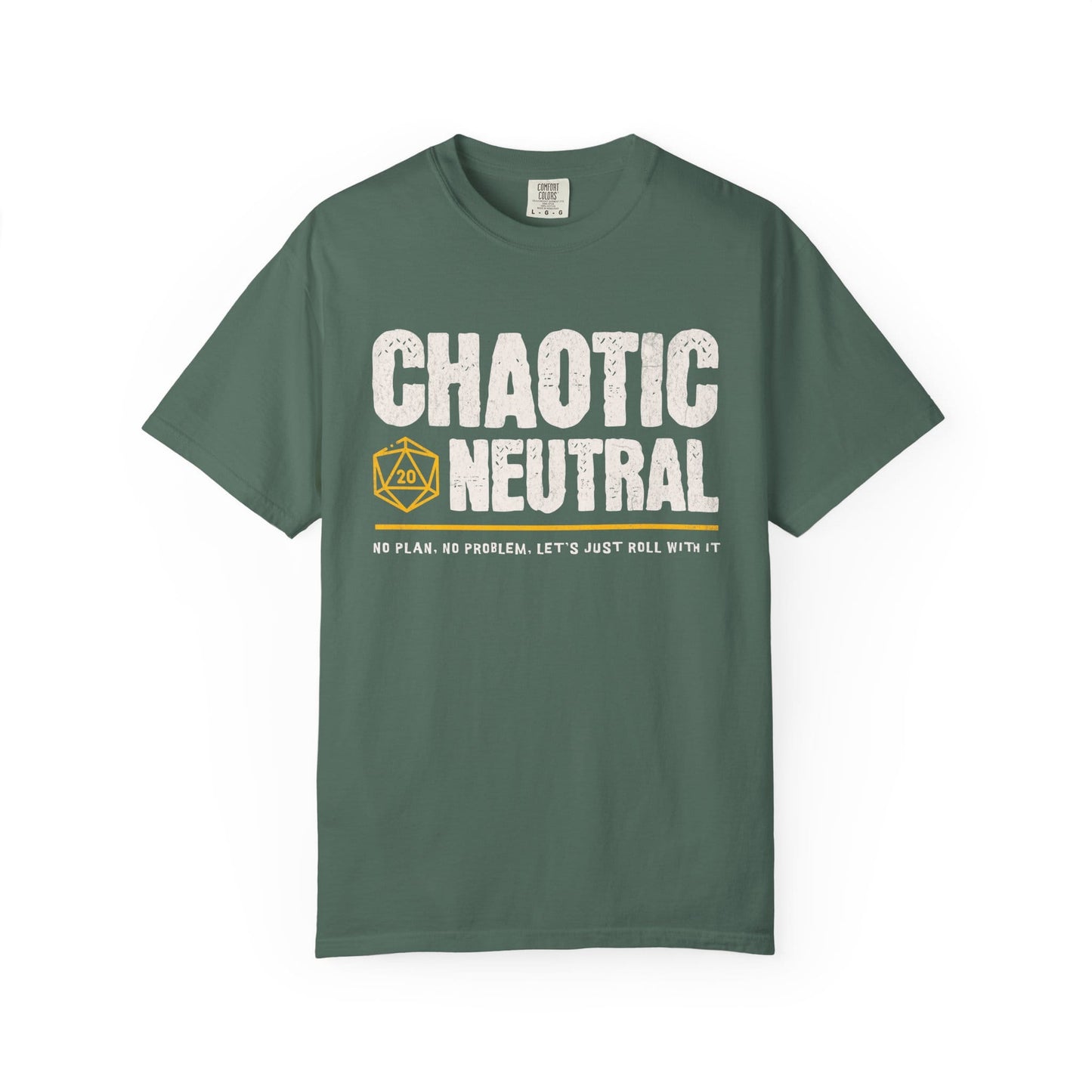 Chaotic Neutral Shirt - D&D Alignment T-shirt - Comfort Colors