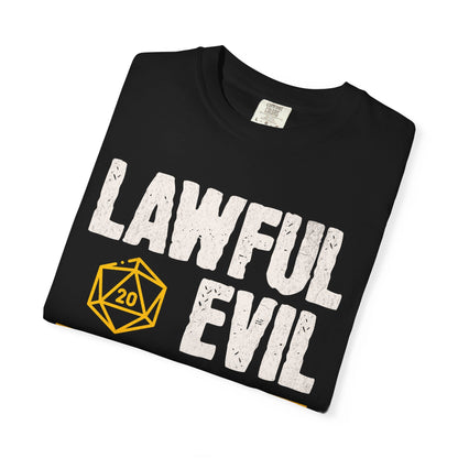 Lawful Evil Shirt - D&D Alignment T-shirt - Comfort Colors