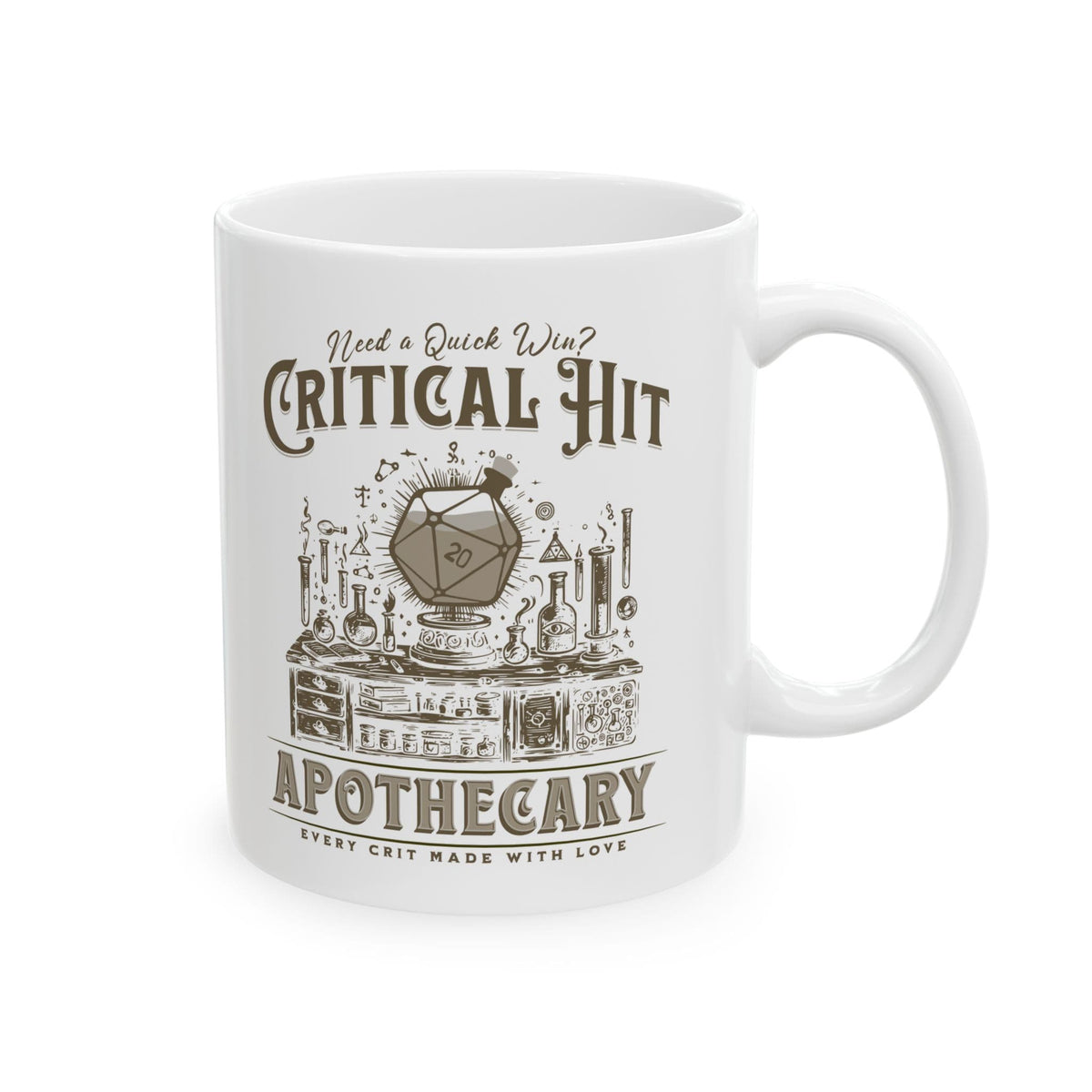 Critical Hit Apothecary Mug
