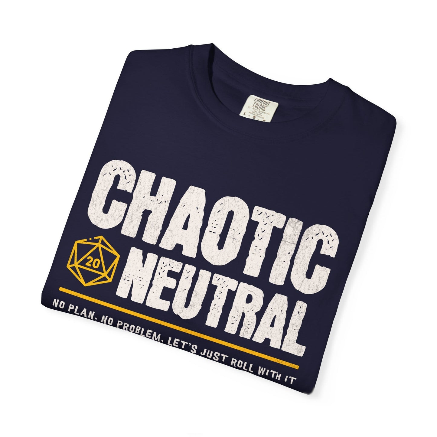 Chaotic Neutral Shirt - D&D Alignment T-shirt - Comfort Colors
