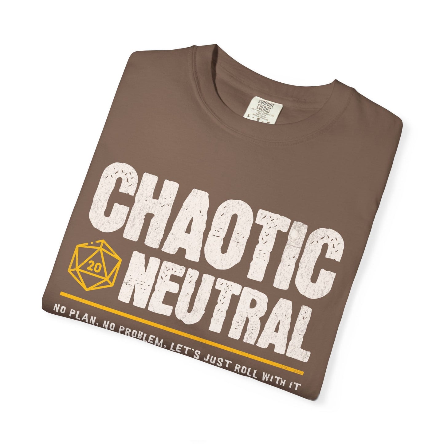Chaotic Neutral Shirt - D&D Alignment T-shirt - Comfort Colors