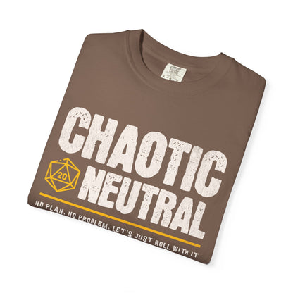 Chaotic Neutral Shirt - D&D Alignment T-shirt - Comfort Colors