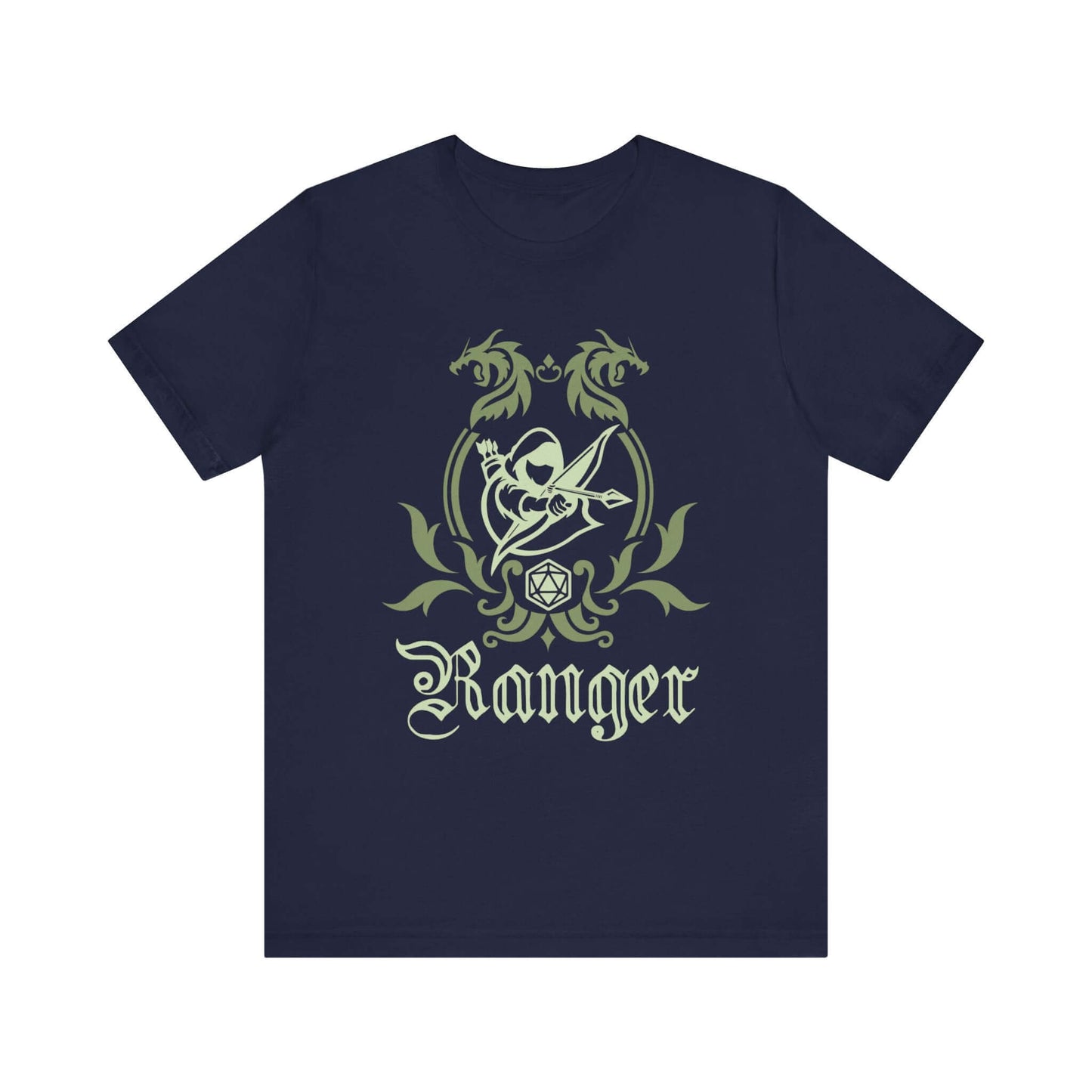 D&D Ranger Class Emblem T-Shirt Color: Navy Size: S