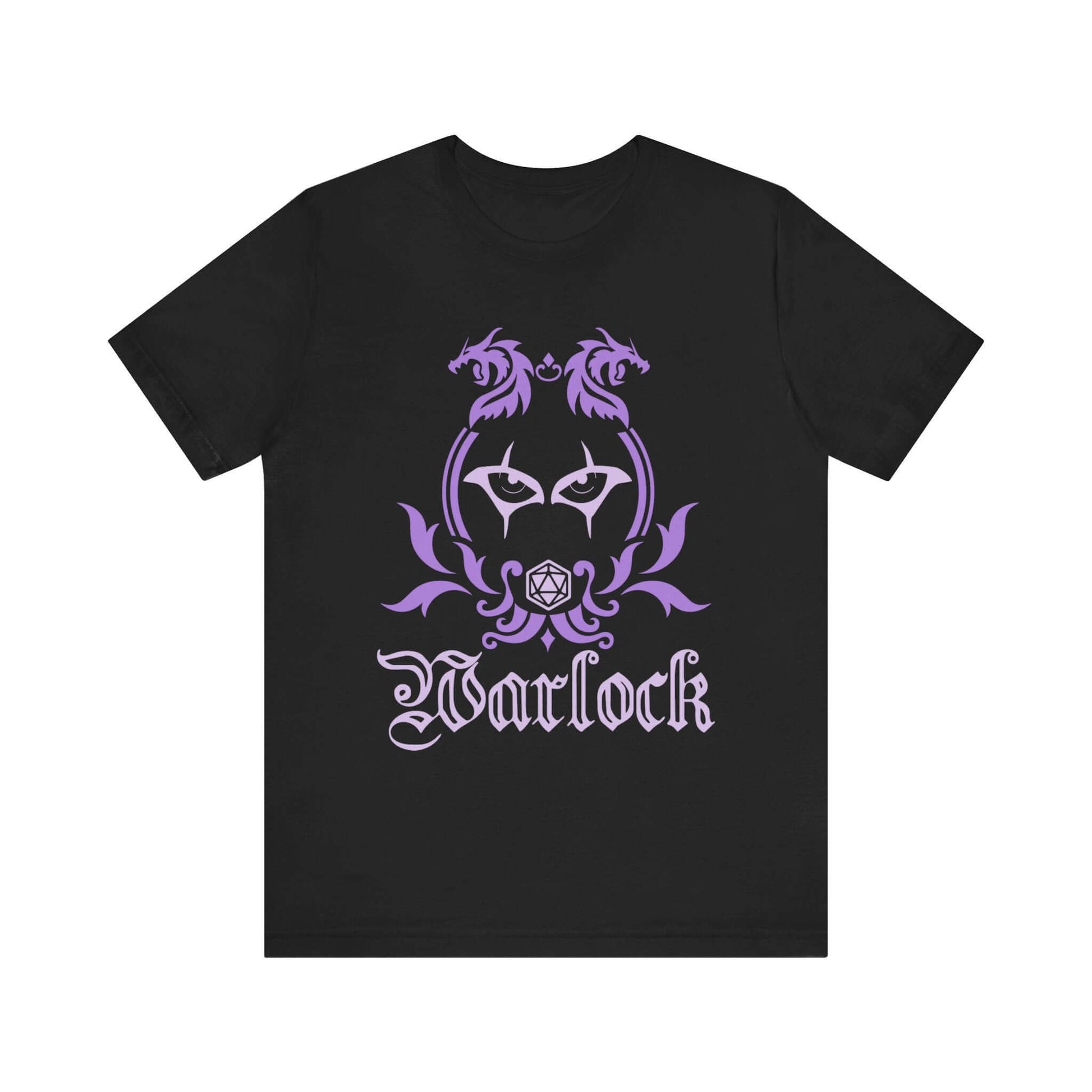 D&D Warlock Class Emblem T-Shirt Color: Black Size: S