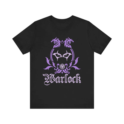 D&D Warlock Class Emblem T-Shirt Color: Black Size: S