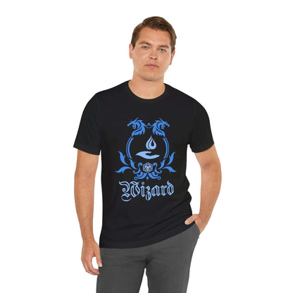 D&D Wizard Class Emblem T-Shirt Color: Black Size: S