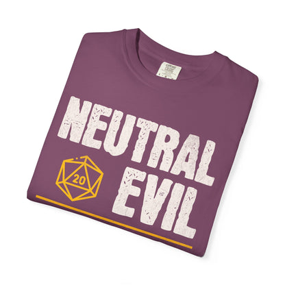 Neutral Evil Shirt - D&D Alignment T-shirt - Comfort Colors