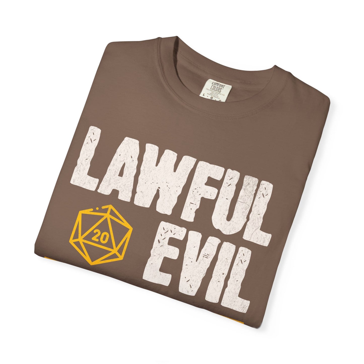 Lawful Evil Shirt - D&D Alignment T-shirt - Comfort Colors