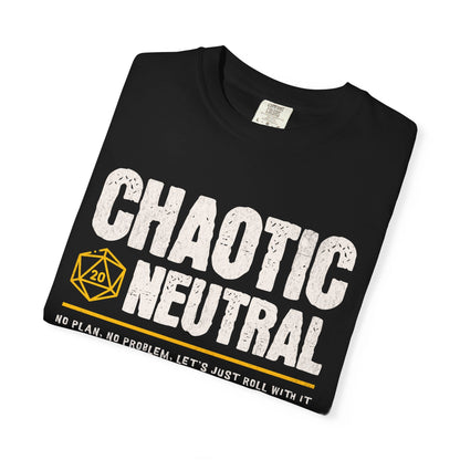 Chaotic Neutral Shirt - D&D Alignment T-shirt - Comfort Colors